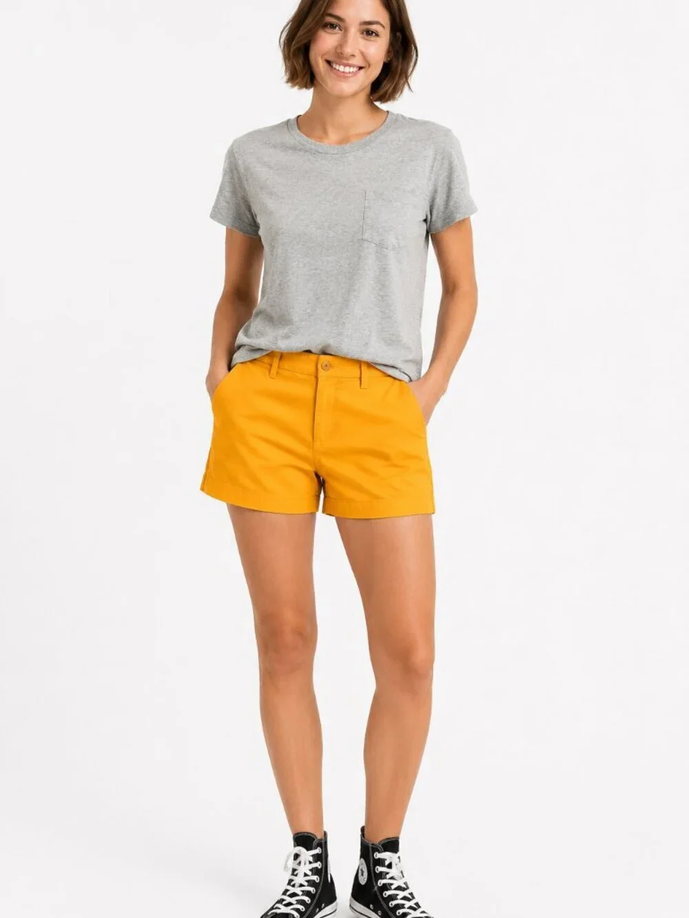 Sunny! Old Navy Everyday Shorts – Bright Orange, NWT, Size 6